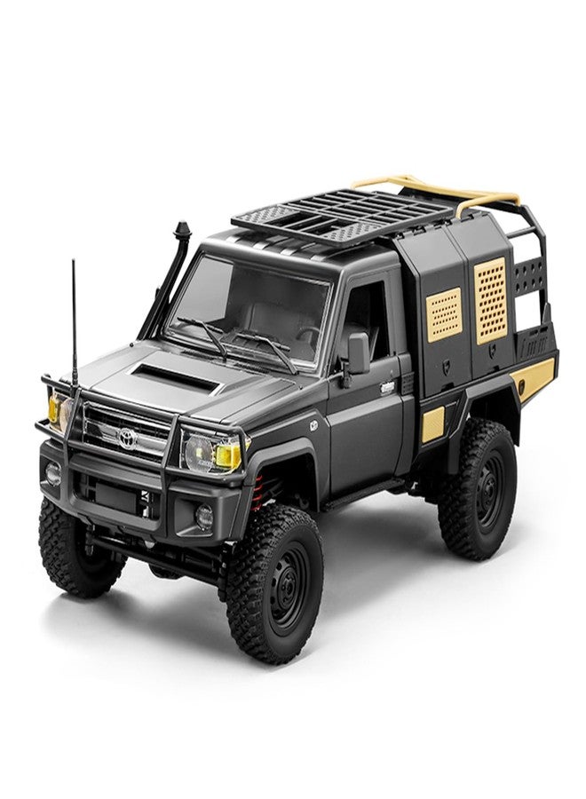 أريس سيارة زحف صخرية تعمل بالتحكم عن بعد بمقياس 1/12، طراز MN-82S تويوتا LC79، سيارة زحف صخرية تعمل بالتحكم عن بعد بتردد 2.4 جيجاهرتز، دفع رباعي، جاهزة للطيران، بهيكل مطور، لعبة هواة مميزة، هدية مثالية للبالغين - Image 1